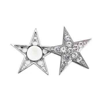 DCEE Hotsale magnetic brosa Stras de Cristal Aliaj STAR Brosa Bijuterii de Nunta cod Pin Pentru Femei Barbati magnet brosche
