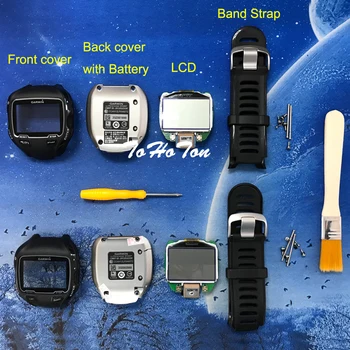 De Brand Nou Front Caz Acoperire pentru Garmin Forerunner 910XT Ceas cu GPS Fața Caz Banda Curea LCD Baterie Piese de schimb, Accesorii