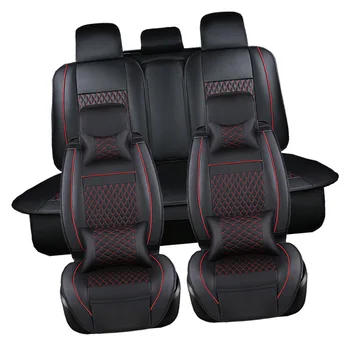 De lux de 5 scaune Scaun Auto Acoperi SUV, sedan, Set Complet Îngroșa Perne Protector din Piele PU Pentru Citroen DS4