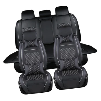 De lux de 5 scaune Scaun Auto Acoperi SUV, sedan, Set Complet Îngroșa Perne Protector din Piele PU Pentru Citroen DS4