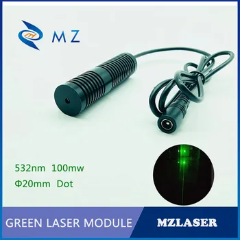 De mare Putere Green Point Laser 100 mw 532nm Joc Labirint cu Laser Modulul