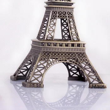 De mari Dimensiuni 48cm Turnul Eiffel Metalice Model Meserii Vintage Culoare Bronz Separare Design Pentru Biroul de Acasă Decorare