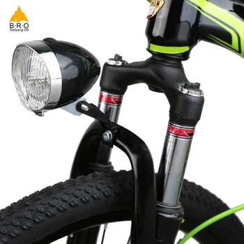 De Moda veche Lumini pentru Biciclete 3 LED MTB Bicicleta Lumina Farurilor Ciclism Far Lanterna de Siguranță lampa de Avertizare Accesorii pentru Biciclete MTB