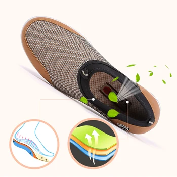 De Vară 2020 Plasă Pantofi Adidași Pentru Bărbați Respirabil Barbati Casual Pantofi Slip-On Mocasini Usoare Om Pantofi de Mers pe jos Dimensiune 38-48