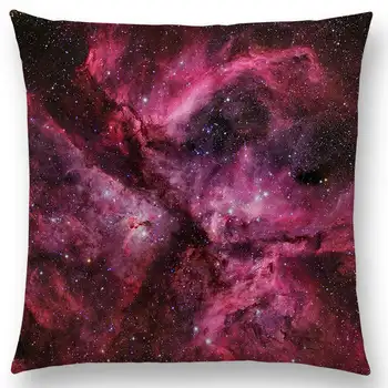 De Vânzare La Cald Frumoasa Cerul De Noapte Superba Nebuloasă Galaxie Îndepărtată Univers Misterios Față De Pernă Masina Decor Canapea Pernă Caz