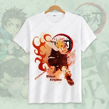 Demon Slayer Kimetsu Nu Yaiba Cosplay Copii copii T-shirt Costume Barbati Femeie Japoneză Tee Topuri Kamado Tanjirou Nezuko Anime Tinuta