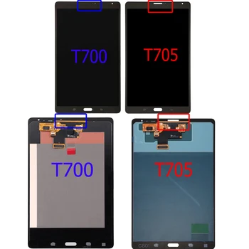 DEPARTAMENTUL Pentru Samsung Galaxy Tab S 8.4 SM-T700 SM-T705 Display LCD Touch Screen Digitizer Senzori de Asamblare Panou pentru T700 T705 LCD
