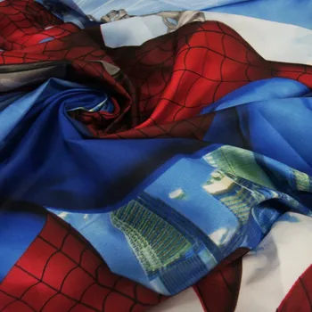 Desene animate Spiderman Printesa Mc Queen-Cars Cearceaf 150x200cm pentru Fete Baieti Copii Decor Dormitor Flatsheet