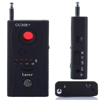 Detector de semnal Wireless aparat de Fotografiat Lentilă CC308+ Undelor Radio Semnal Detecta Camera Full-range WiFi RF GSM Dispozitiv de Căutare Multi-Funcție