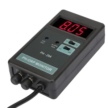 Digital PH ORP Monitor Precizie Portabil Online Calitate a Apei pH-Metru Acvarii Tester ORP ATC Date de Blocare Electrodul Senzorului