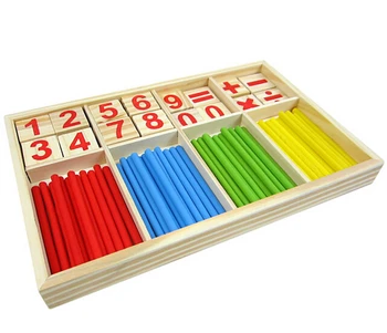 Din Lemn De Învățământ Număr De Matematică Calcula Jucărie Joc De Matematica De Puzzle Jucarii Copil Mai Devreme De Învățare De Numărare Material Pentru Copii Copii