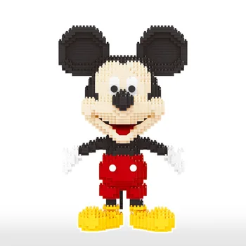 Disney 1831pcs+ Mickey Mouse Blocuri de Diamant Mirco Model 3D Mouse Desene animate Clasice Mini Cărămizi de Construcție Cifre pentru Cărămizi Jucarii