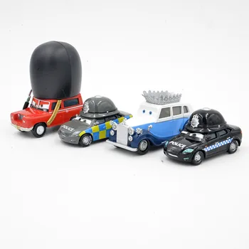 Disney Pixar Masini Regina Londra Buckingham Marca Wheelsen Gri de Poliție din marea BRITANIE turnat sub presiune, Metal Aliaj Model Auto Jucarii Pentru Copii