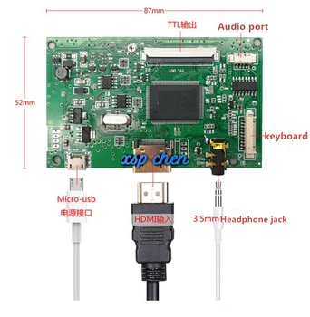 Display LCD de 7 inch 9 inch 10.1 inch 50 de pin 1024 * 600 7300101463 E231732 TFT 50 de pin display driver placa HDMI USB de alimentare