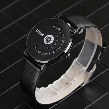 DOM Ceas Barbati Top Brand de Lux Cuarț ceas quartz Casual-ceas Plasă de oțel curea ceas masculin Relog M-1303
