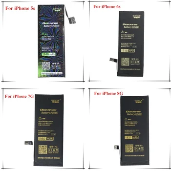 DORAYMI Litiu Baterie pentru Apple iPhone 5S 6 6S 7 8 Plus 6G 7G 8G X Baterii de Telefon Mobil de Înlocuire iPhone6 iPhone6s Bateria