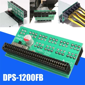 DPS-1200FB / QB 6 Pin O sursă de Alimentare Breakout Bord Adaptor Pentru Ethereum Miniere