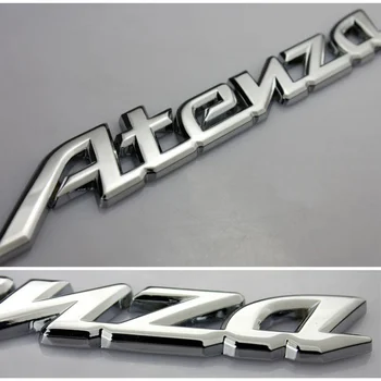 DSYCAR 1buc Nou 3D Metal Atenza / Axela Masina Lateral Aripa Spate, Portbagaj Emblema, Insigna Decalcomanii Autocolant pentru Mazda 6 Mazda Atenza 3 Axela
