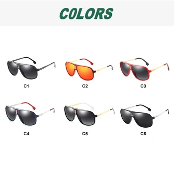 DUBERY Aviației Bărbați ochelari de Soare Retro Clasic Polarizat în aer liber, Casual, de Conducere, de Călătorie ochelari de Soare de Designer de Brand Gafas De Sol