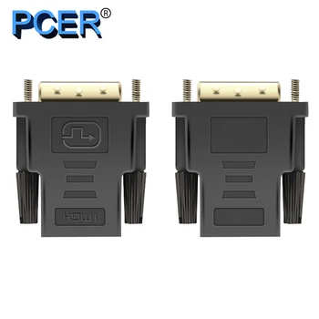DVI male Convertor DVI la HDMI 1920*1080P Suport pentru Calculator Ecran proiector tv adaptor DVI HDMI adaptor