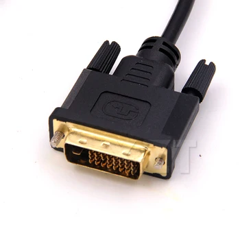 DVI tata-VGA de sex Feminin 1080P Video Converter Adaptor DVI 24+1 25 Pin DVI-D la VGA Cablu TV pentru PS3, PS4, PC, Monitor Nou