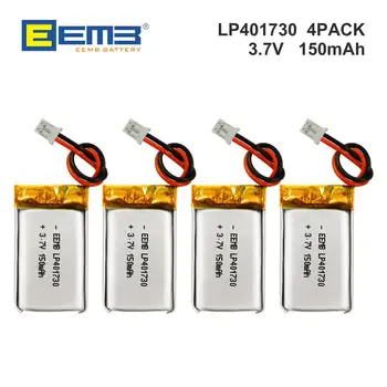 EEMB 401730 3.7 V Lipo Baterie 150mAh Litiu-Polimer Baterie Reîncărcabilă pentru Telefon Inteligent MP3 MP4 Putere Banca