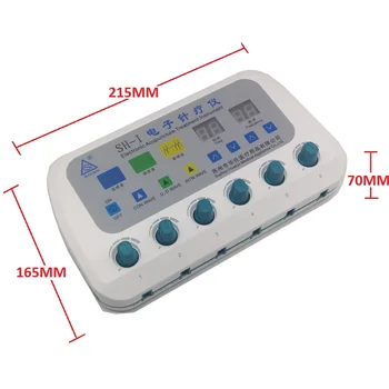 Electric Acupunctura Stimulator Mașină SH-am aparat de Masaj Body Cu 6 Canal de Ieșire Electro Stimulare Tratament Instrument