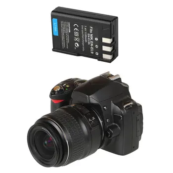 EN-EL9/EN-EL9A Profesionale 7.4 V 1200MAH aparat de Fotografiat Digital Baterie Li-ion Baterie Reîncărcabilă Pentru DSLR Nikon D40 D40X