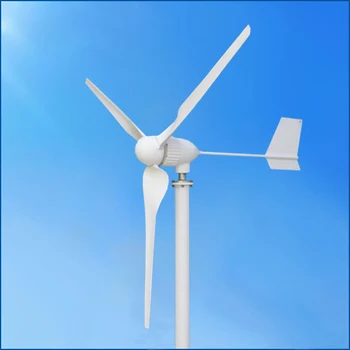 Energia eoliană Turbine 800W 24V 48V Pe Sistem Grilă Generator Eolian Cu Invertor de 1KW