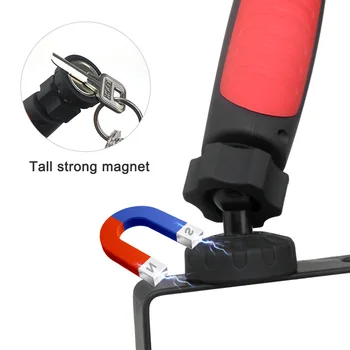 Estompat Led Lanterna USB COB Atelier Mecanic Lanterne Led Reincarcabile Lumina de Lucru Magnet Rotativ Lanterna de Reparații Auto
