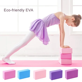 EVA Yoga Cărămizi Sustine Perna Sport Pilates Bloc de Yoga Consumabile Antrenament Cuburi de Echipamente de fitness Acasa 15*7.5*23cm