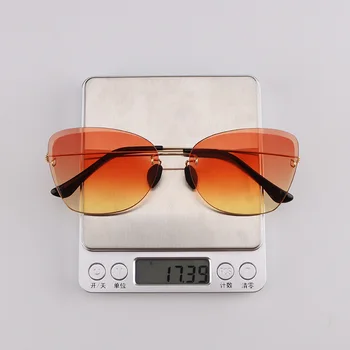 Evove fără ramă de ochelari de Soare Femei Bărbați Nr Șurub Tentă Degrade Ochelari de Soare pentru Femei Doamnelor Ultra-ușoare Nuanțe de Moda 2020 UV400