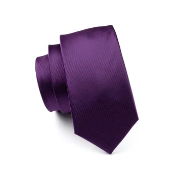 FA-860 Mens Cravată Violet Solid Matase Jacquard Gât cravata Clasica Cravată Batista Butoni Set de Legături Pentru Oamenii de Afaceri de Nunta Transport Gratuit