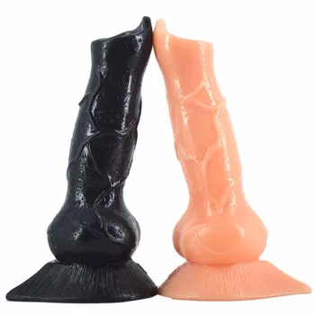 FAAK Jucarii Sexuale Animal Vibrator Imita Lup Penisului Pentru Femei Masturbare Introduce Vagin vibrator Anal Design Profesional Erotic Opri