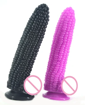 FAAK Vegetale de porumb vibrator dildo cu ventuza jucarii sexuale pentru femei mari anal plug flirt masturbari produse sex shop