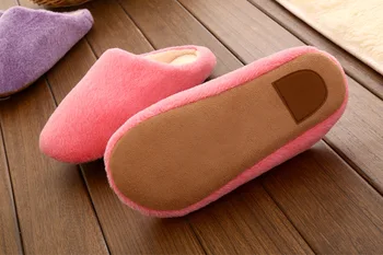 Fabrica Direct Acasă Papuci Om Cald Iarna Bumbac căptușit Papuci pentru Femei de Casa Încălțăminte de Casa Pantofi Etaj Pantofi Pantufas