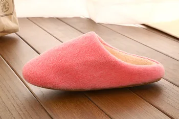 Fabrica Direct Acasă Papuci Om Cald Iarna Bumbac căptușit Papuci pentru Femei de Casa Încălțăminte de Casa Pantofi Etaj Pantofi Pantufas