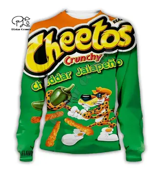 Familia costume, costum de Cheetos Gustare 3D Hanorac/Sweathsirt/tricou/fermoar/vesta monther tatăl, fiul și fiica toamna pulover