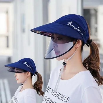 Femei Barbati Unisex Capac de Protecție solară în aer liber Strat Dublu Palarie de Soare de Vara Femei Ant - UV Pălărie de Echitatie Pentru Masculin Feminin