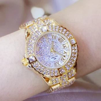 Femei de moda ceas cu diamante de aur doamnelor ceas de lux de top de brand Casual ladies Femei Brățară Ceasuri relogio feminino