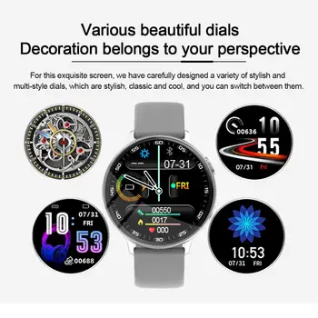 Femeile Q16 Smart Watch Full Touch de apelare Bluetooth Music Play Dual UI Meniu Men Sport Heart Rate Monitor de Presiune sanguina Mansete