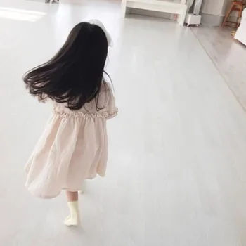 Fete Pentru Copii Rochii De Vara Noi De Vară 2020 Japonia Copii Fată Dress Lenjerie De Haine De Primăvară Volane Printesa Copilul Haine De Copii-Fete