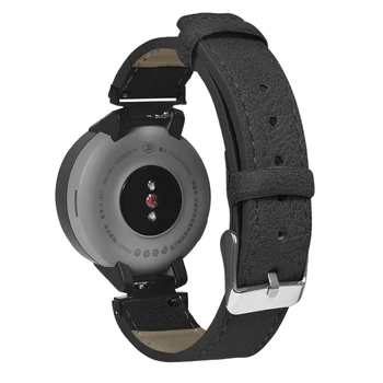 FIFATA Smartwatch Banda Curea din Piele Pentru Huami Amazfit Punctul 3 Smart Fitness Watchband de Afaceri Brățară Ceas Inteligent Accesorii