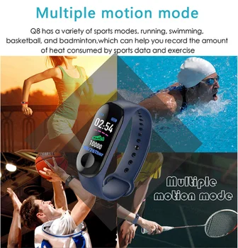 Fitness brățară inteligent ceas cu M3 tracker sport pedometru rata de inima tensiunea bluetooth bluetooth sănătate wristban