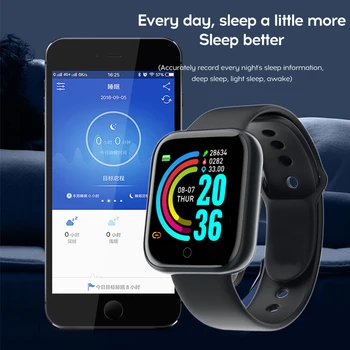 Fitness Ceas Digital Inteligent Bărbați Femei Exercitarea Metru Pas Heart Rate Monitor Somn SMS App vă Anunță Bluetooth Pentru IPhone, Android