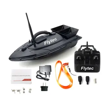 Flytec, 2011-5 Pescuit Instrument Inteligent RC Barca de nadit Jucărie Dual Motor de Căutare de Pește Pește Barca Telecomanda Barca de Pescuit a Navei Barca