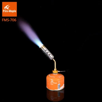 Foc de Arțar Torță de Gaz în aer liber Super-putere Flacără Arma Camping Butan Gaz Arzatoare FMS-706