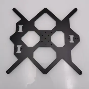 Funssor 1buc aliaj de aluminiu Voron SWITCHWIRE imprimantă 3D axa Y transportul MK3 6mm aliaj de aluminiu negru