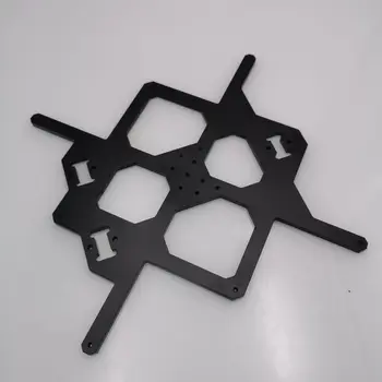 Funssor 1buc aliaj de aluminiu Voron SWITCHWIRE imprimantă 3D axa Y transportul MK3 6mm aliaj de aluminiu negru