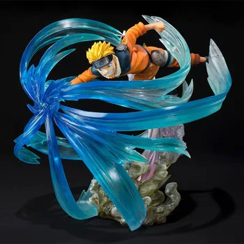 G. E. M. NARUTO Uzumaki Naruto VS sasuke Garaj Kituri rasengan scene de Lupta jucarii model